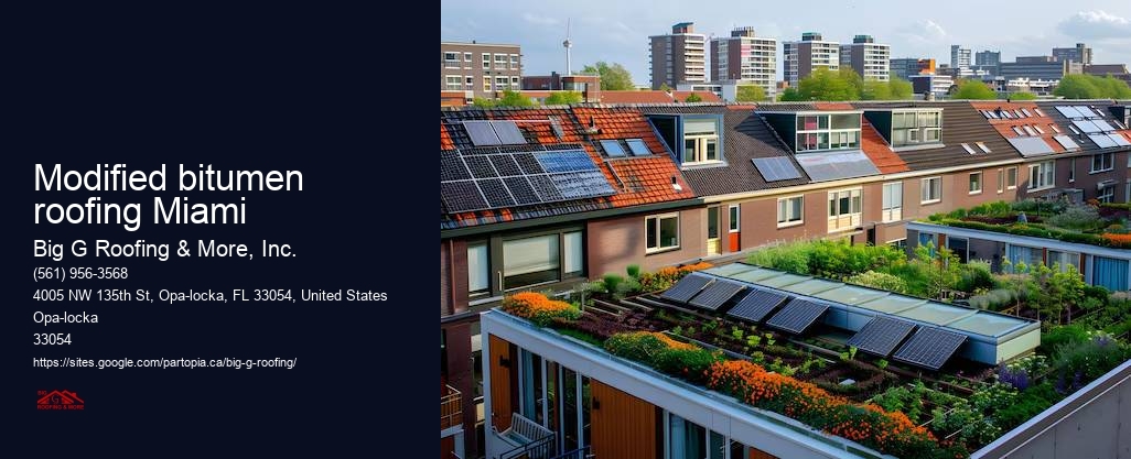 Modified bitumen roofing Miami