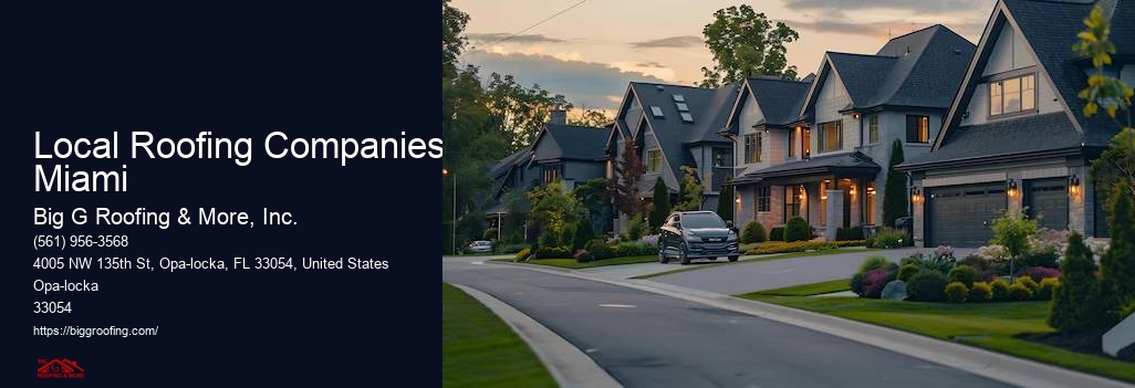 Local Roofing Companies Miami