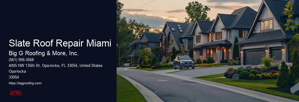 Slate Roof Repair Miami