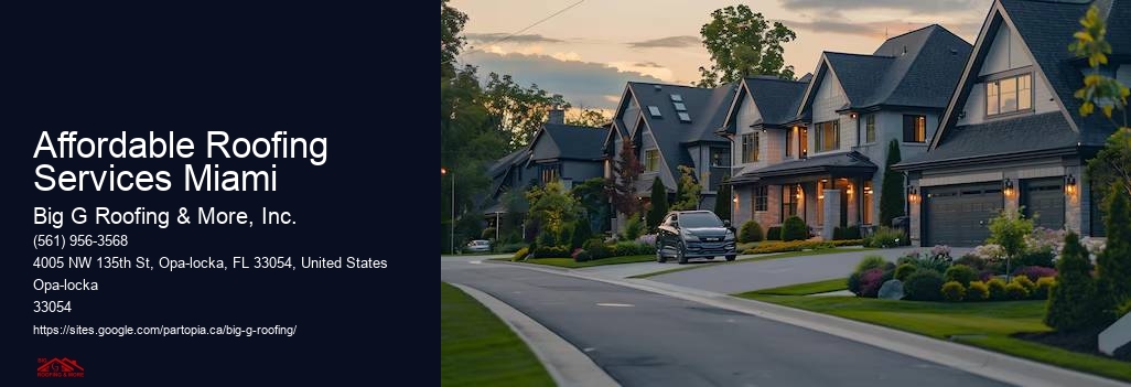 Affordable Roofing Services Miami