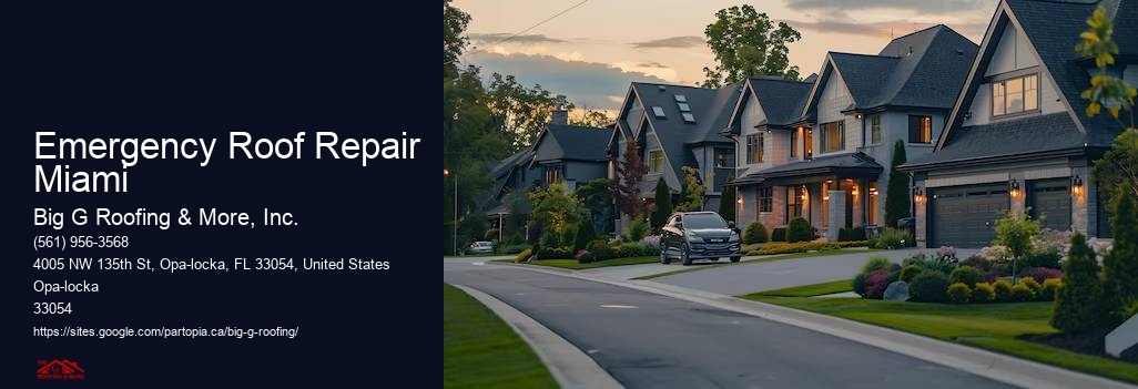 Emergency Roof Repair Miami