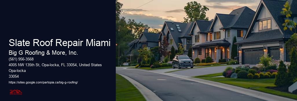 Slate Roof Repair Miami