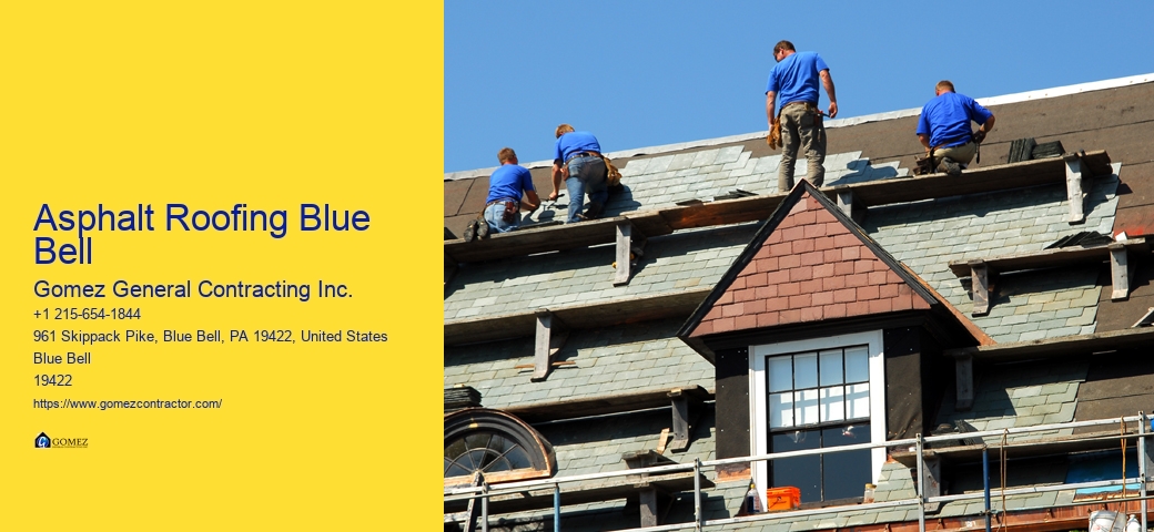 Asphalt Roofing Blue Bell