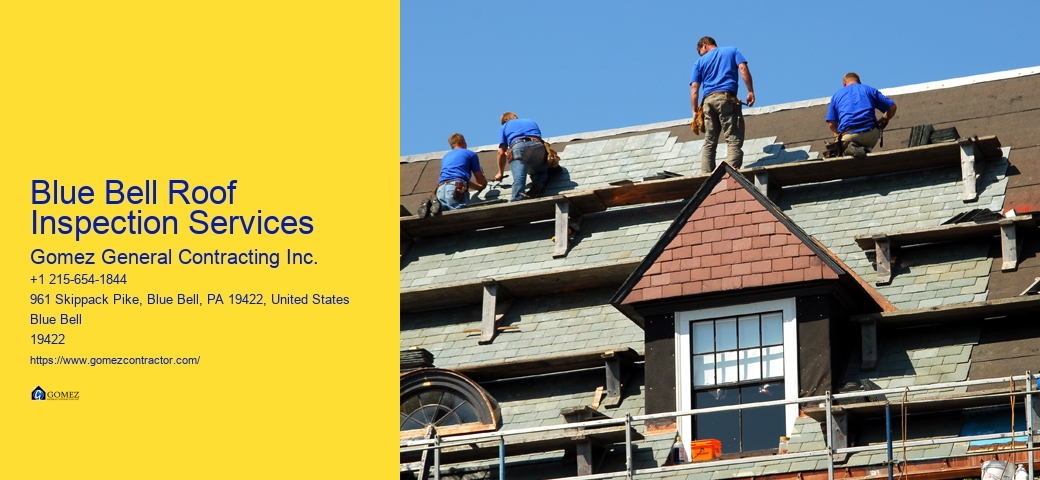 Blue Bell Roof Inspection Services