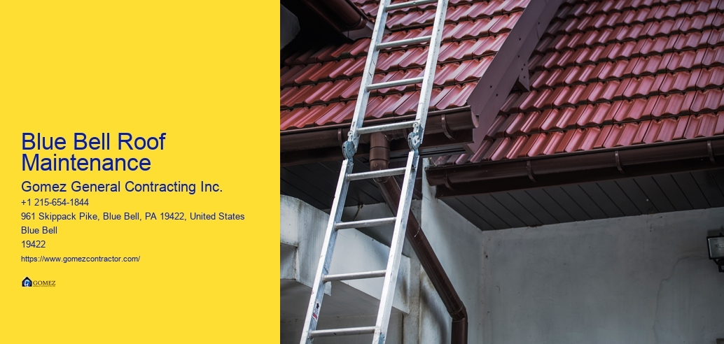 Blue Bell Roof Maintenance