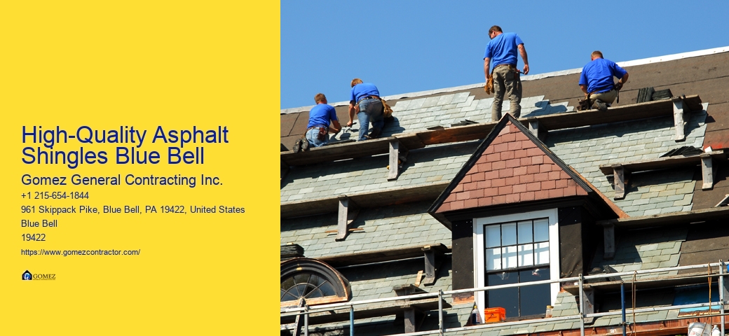 High-Quality Asphalt Shingles Blue Bell