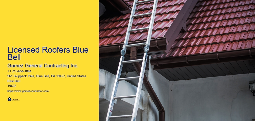 Licensed Roofers Blue Bell