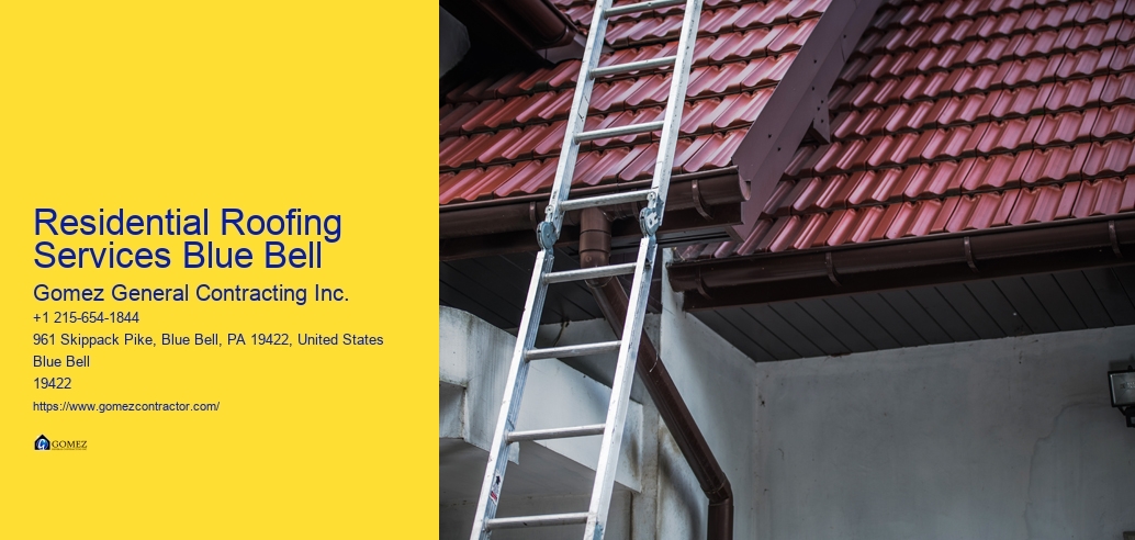 Residential Roofing Services Blue Bell