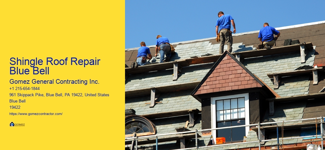 Shingle Roof Repair Blue Bell