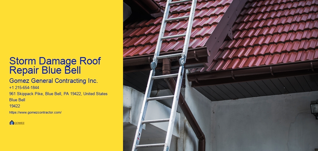 Storm Damage Roof Repair Blue Bell