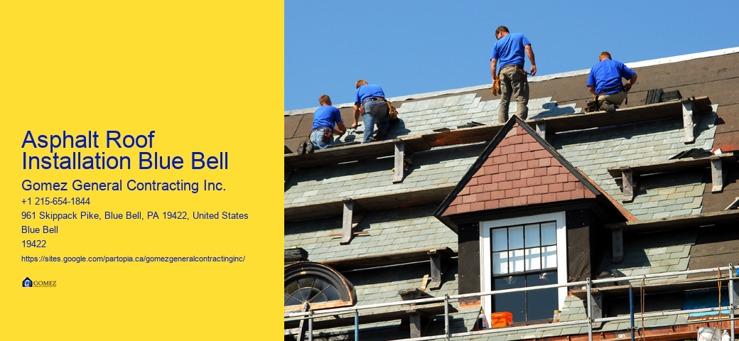 Asphalt Roof Installation Blue Bell