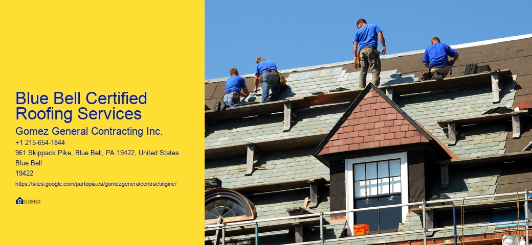Blue Bell Certified Roofing Services