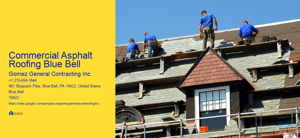 Commercial Asphalt Roofing Blue Bell
