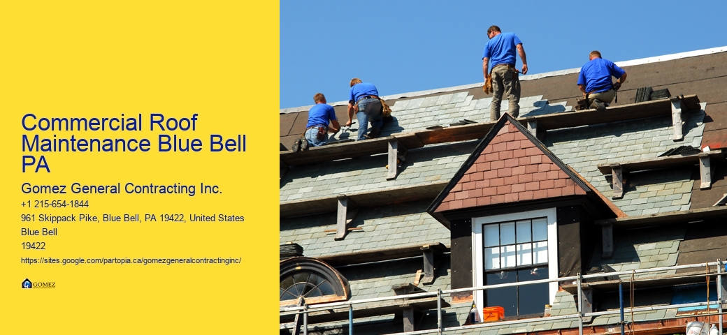Commercial Roof Maintenance Blue Bell PA