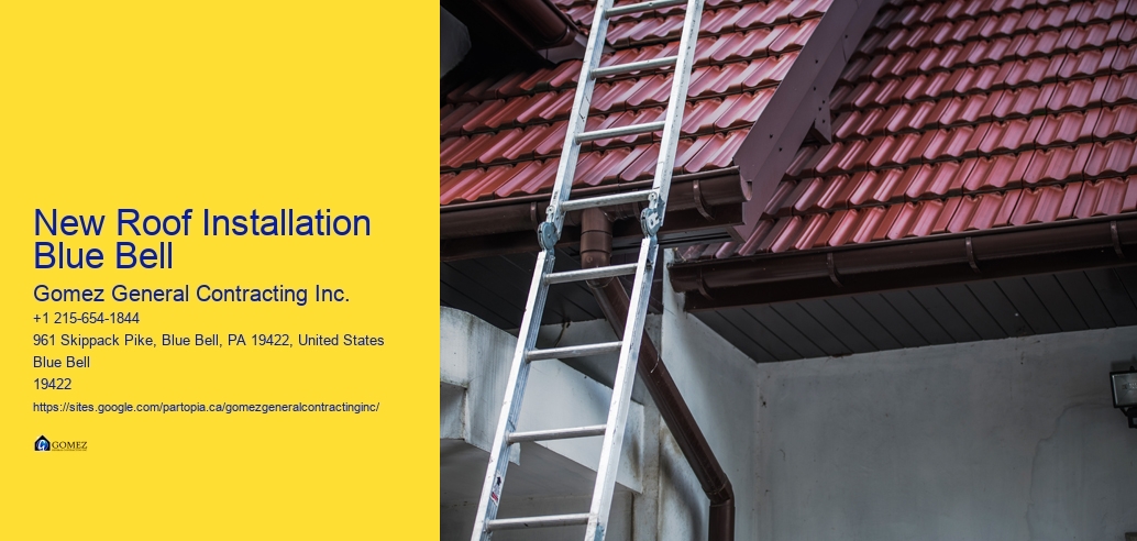 New Roof Installation Blue Bell