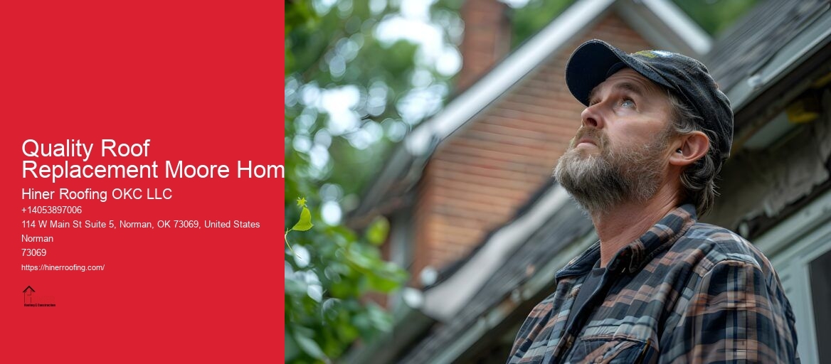 Quality Roof Replacement Moore Homes