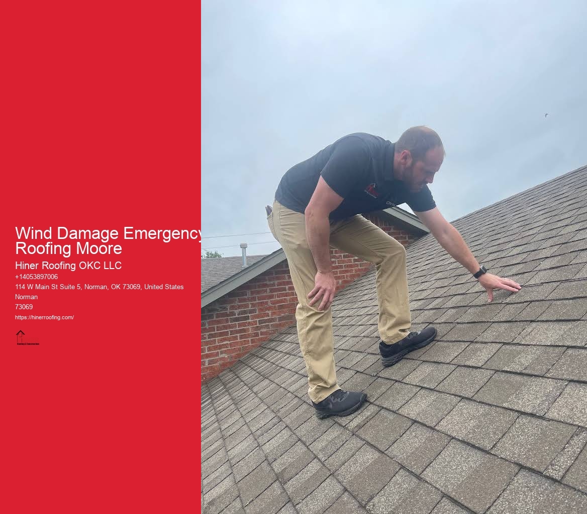 Wind Damage Emergency Roofing Moore