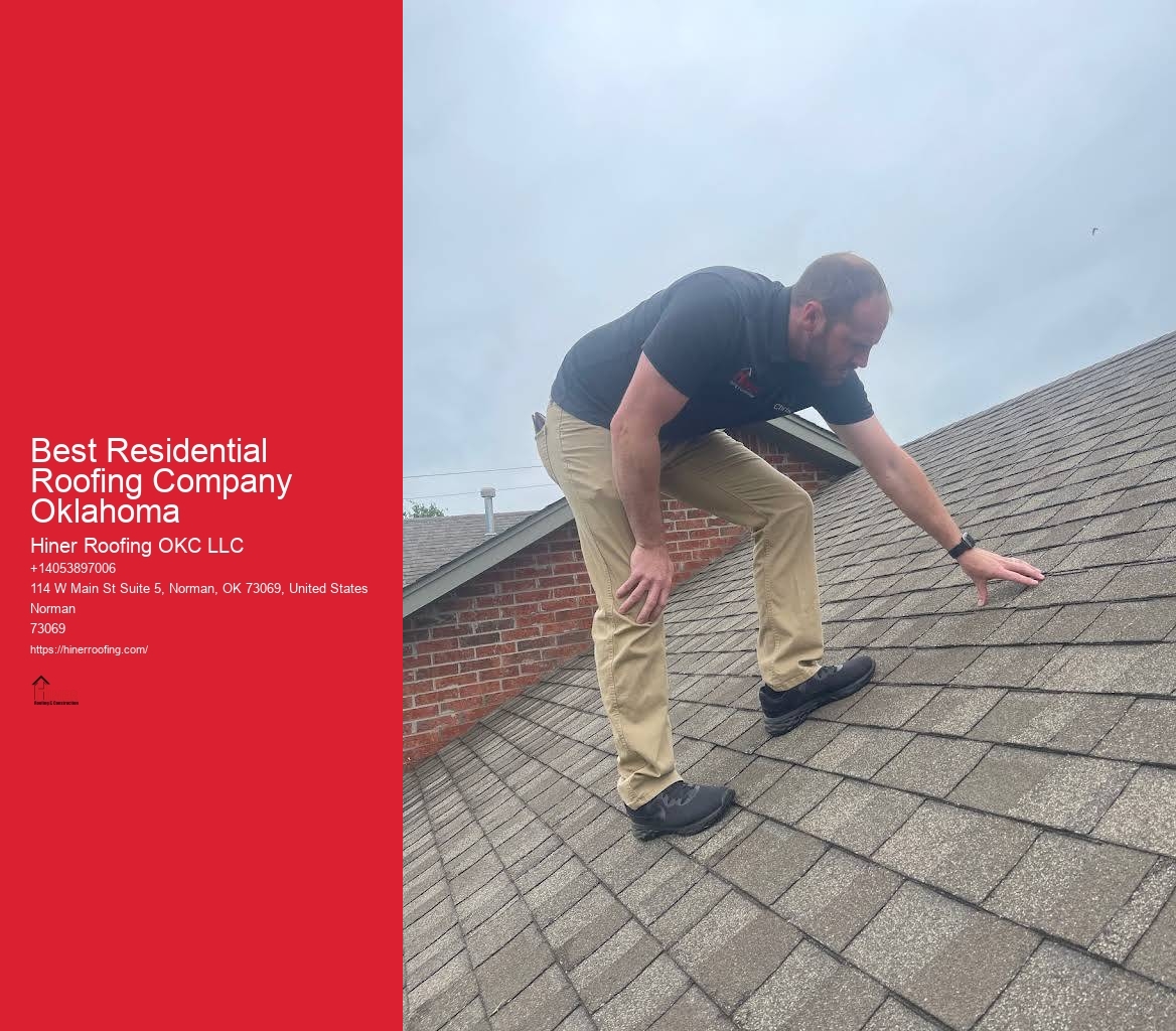 Best Residential Roofing Company Oklahoma