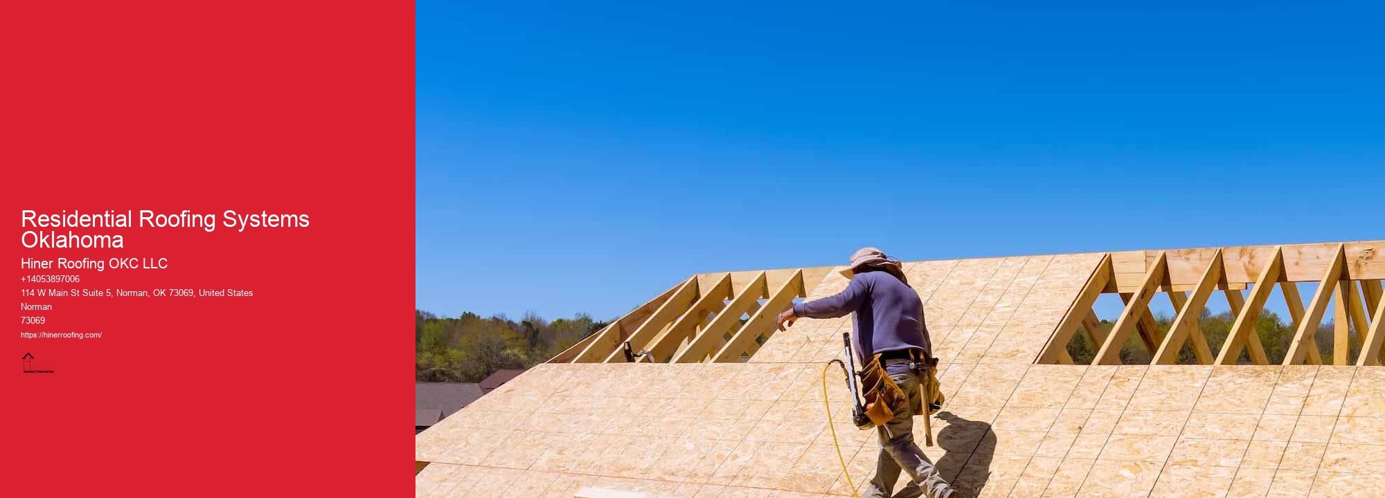 Residential Roofing Systems Oklahoma