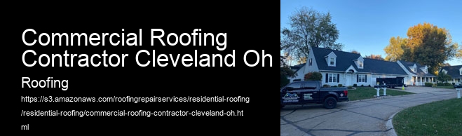 Commercial Roofing Contractor Cleveland Oh