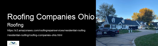 Roofing Companies Ohio