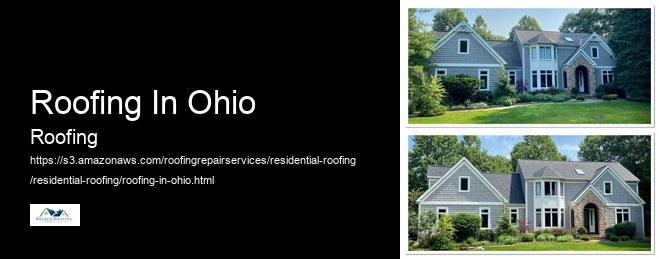 Roofing In Ohio