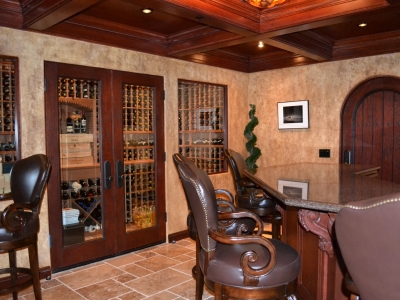 Tuscan wine cellar