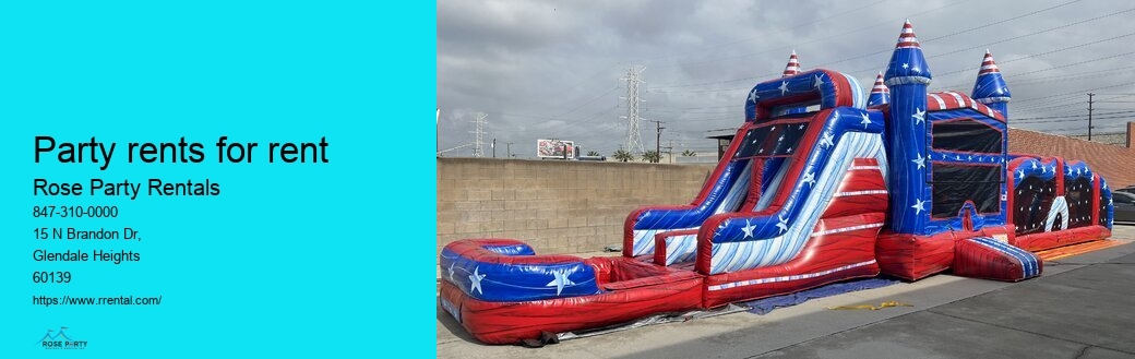 party rents for rent Rose Party Rentals party rents for rent