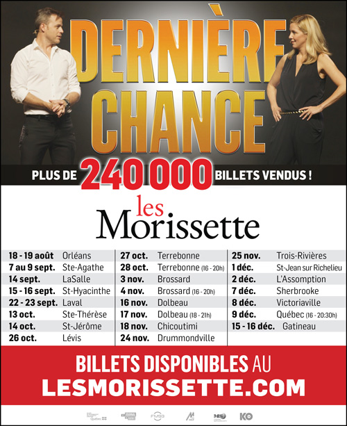 Concours express: gagnez 1 paire de billets pour le spectacle des ...