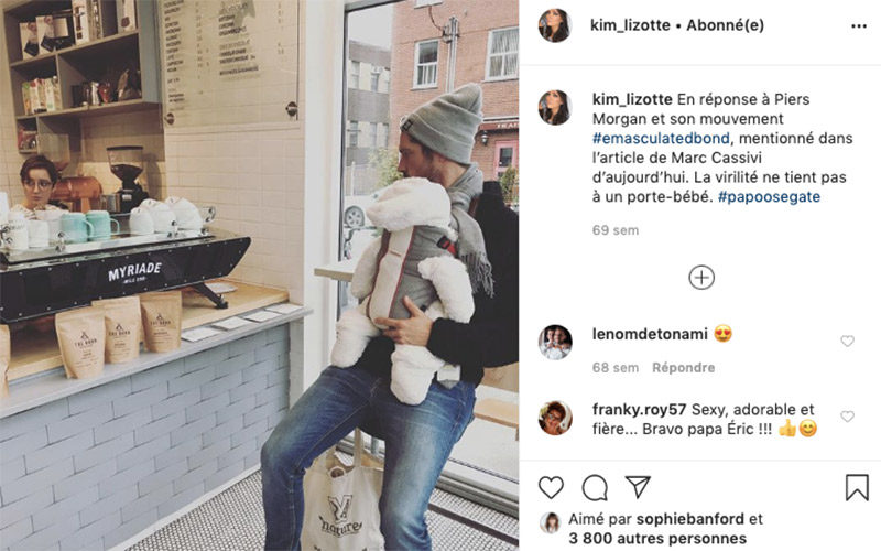 Kim Lizotte Eric Bruneau Enfant Veronique Cloutier