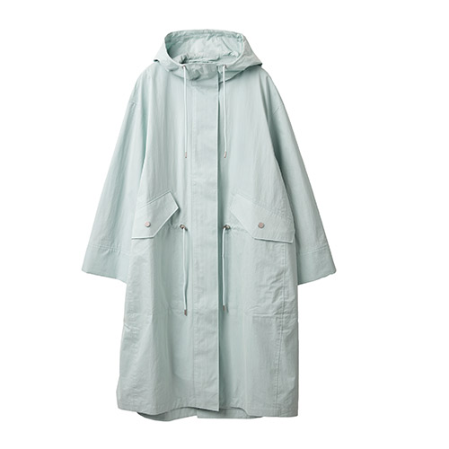 Manteau OHDD Long En Laine - Collection Printemps 2007 - Marine/Gris - Taille 40 - 1000 Indice Chaleur