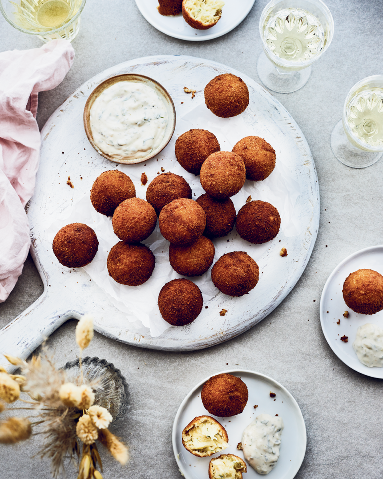 Recette de croquettes de brandade et sauce tartare
