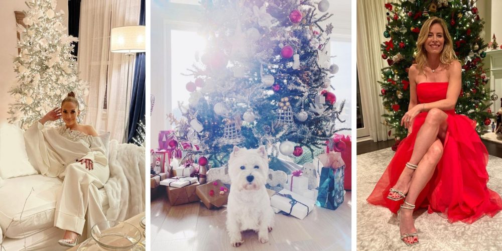 Les sapins de Noël de nos vedettes