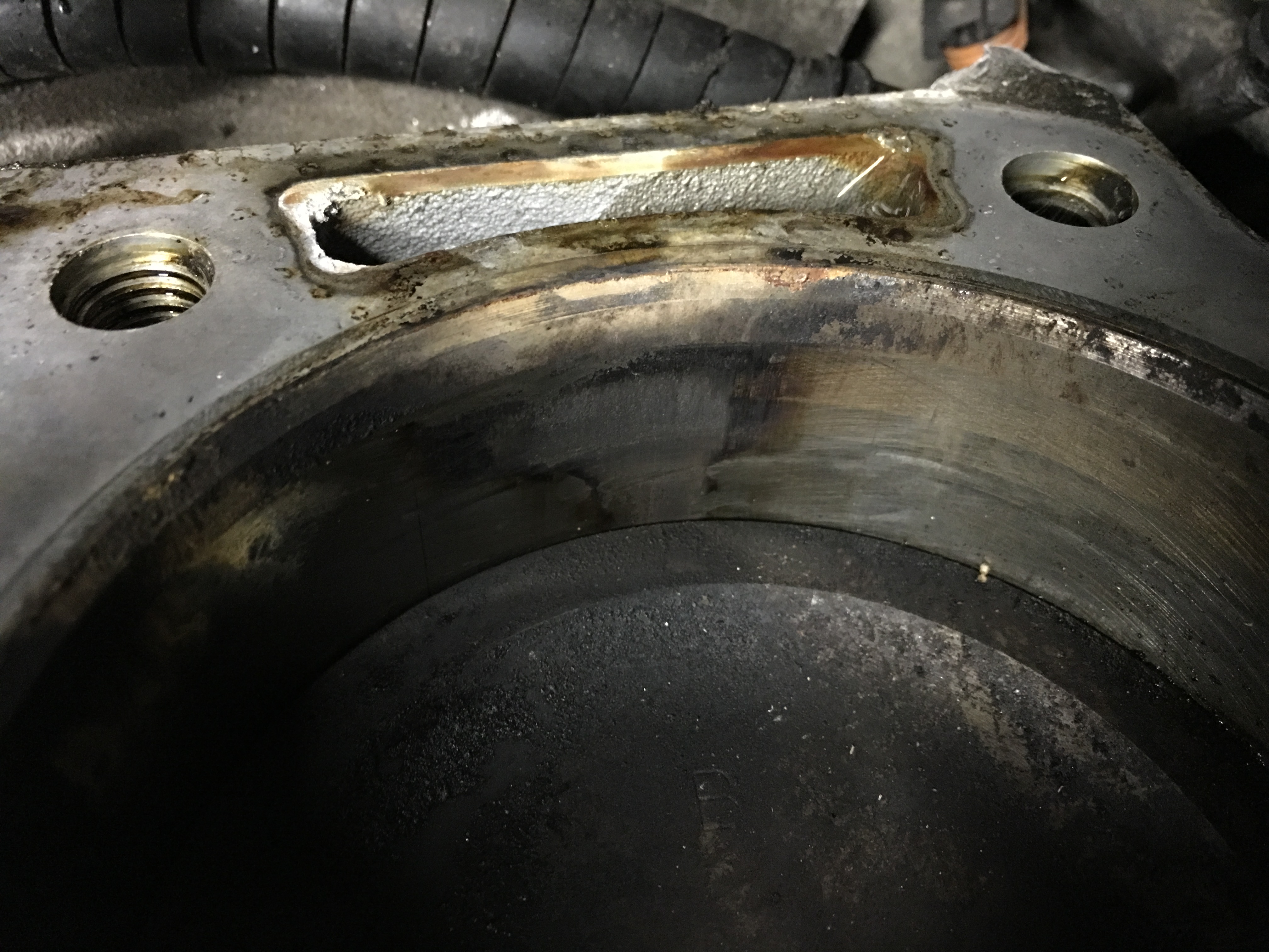 combustion gas in coolant, head gasket or liner?