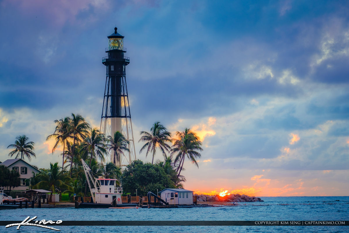 Hillsboro Lighthouse 20161228 Royal Stock Photo