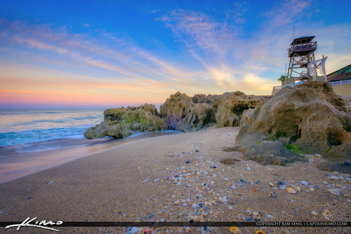 Hutchinson Island Stuart Florida Refuge House Royal Stock Photo