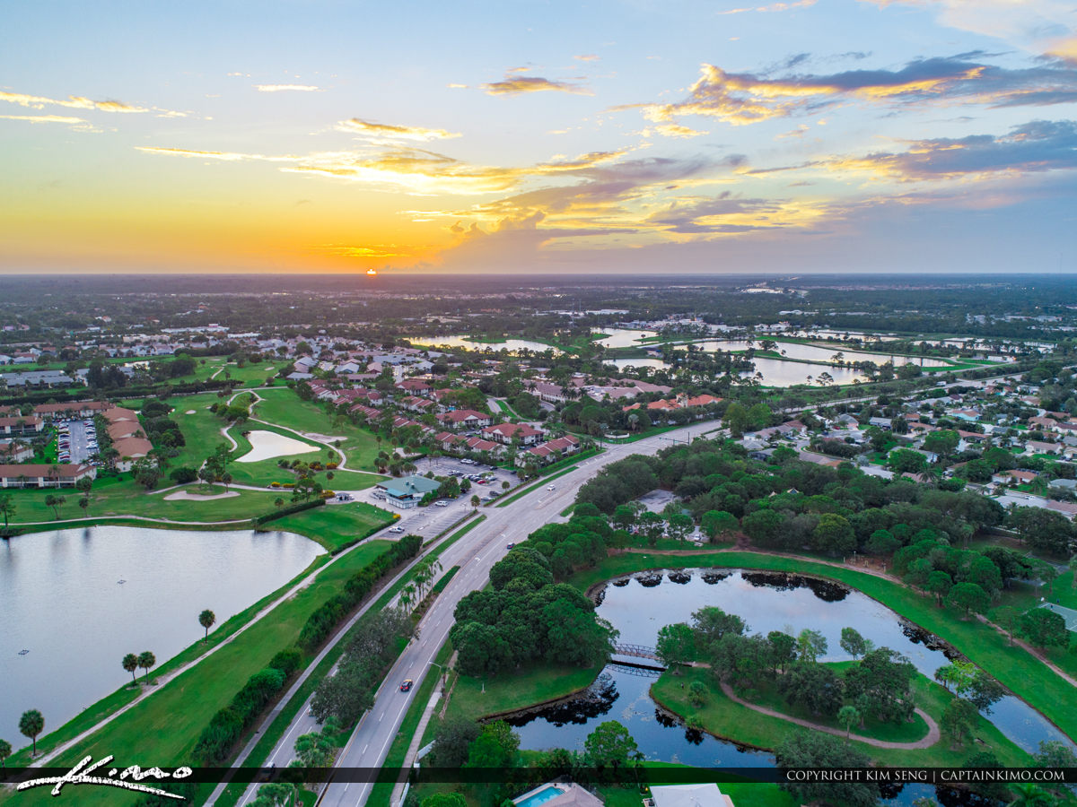 Jupiter Florida Aerial Product Tags Royal Stock Photo