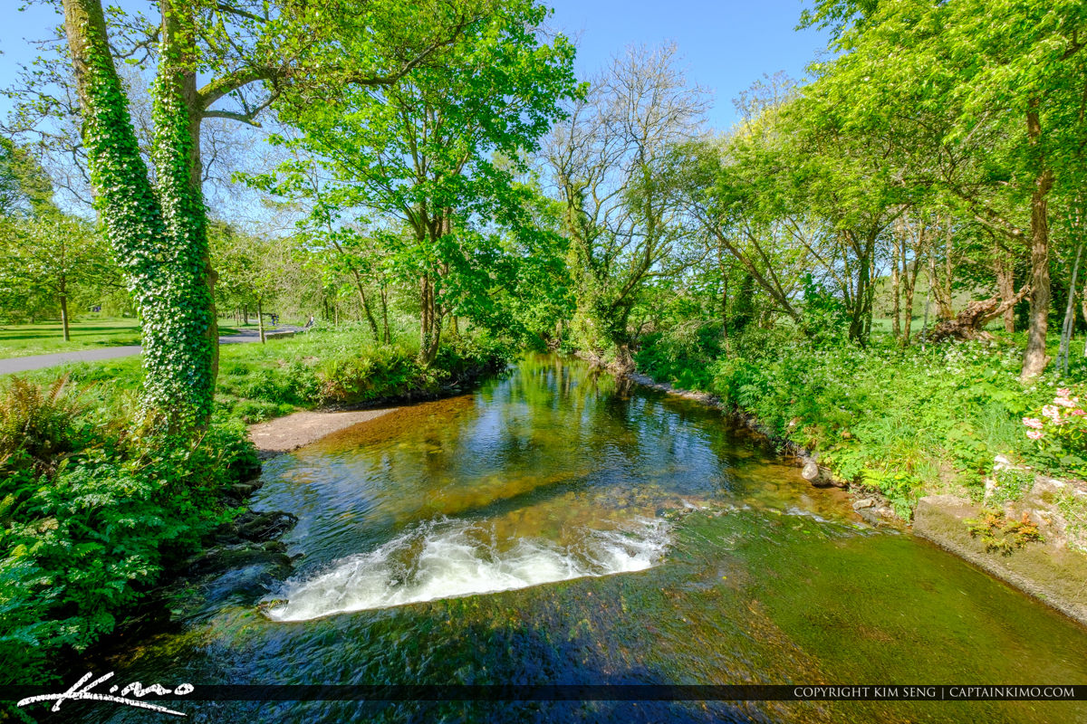 Blarney Castle Gardens at Blarney Stone Cork Ireland Royal Stock Photo
