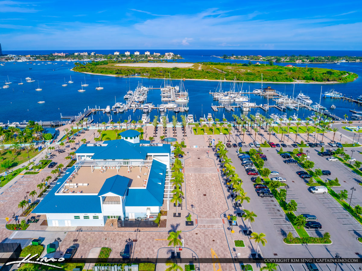 Riviera Beach Marina Peanut Island Palm Beach Island Royal Stock Photo
