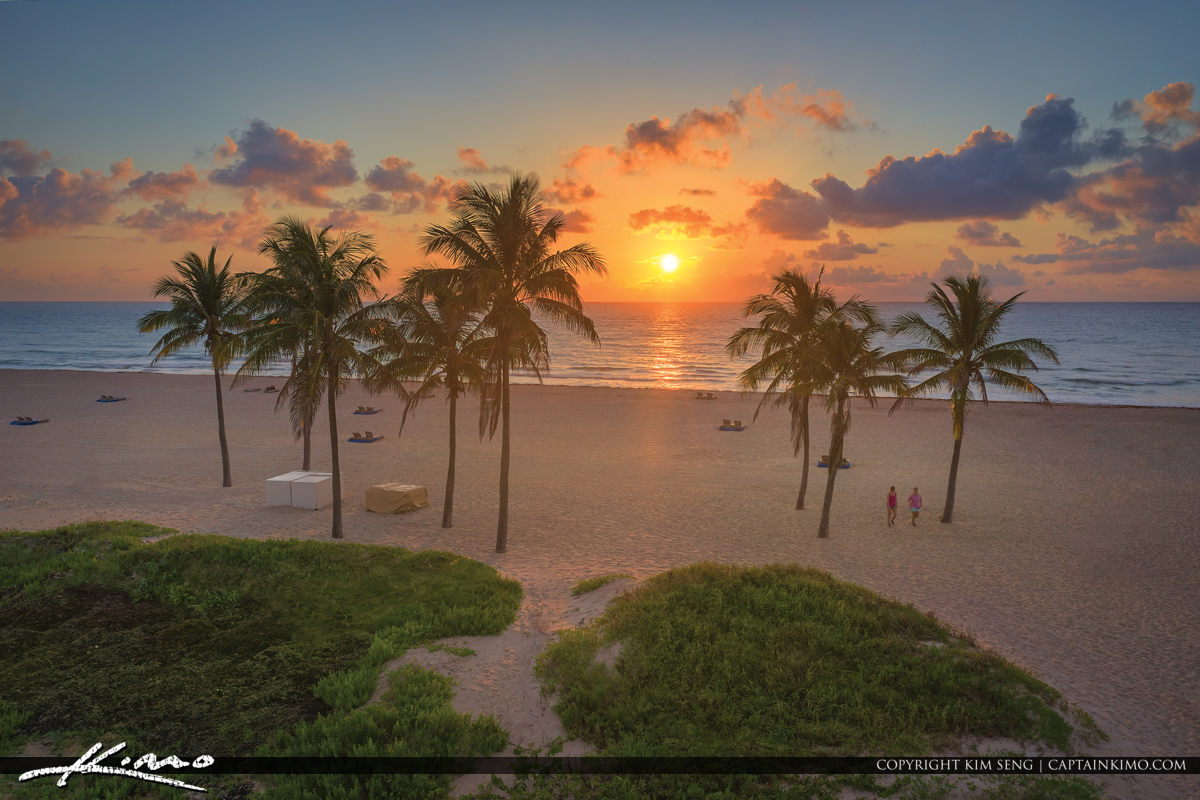 Singer Island Sunrise Riviera Beach Florida Royal Stock Photo