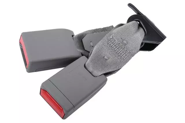 Medium Titanium Rear Seat Belt with Buckle