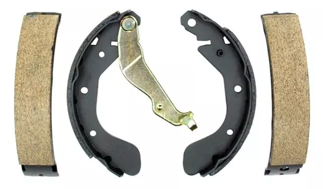 Bonded Rear Drum Brake Shoe Set