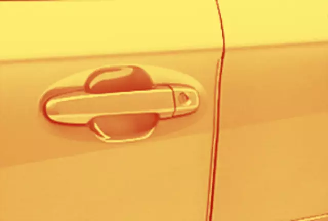Door Edge Guard Sunshine Orange for Subaru Impreza Crosstrek