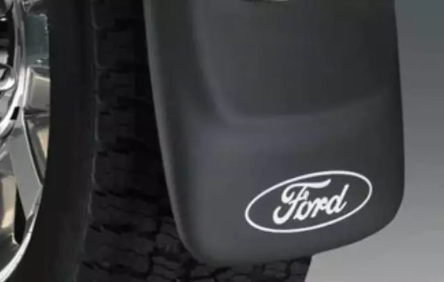 1999-2010 Ford F-250 F-350 Super Duty Rear Wheel Splash Guards Mud Flaps OEM NEW