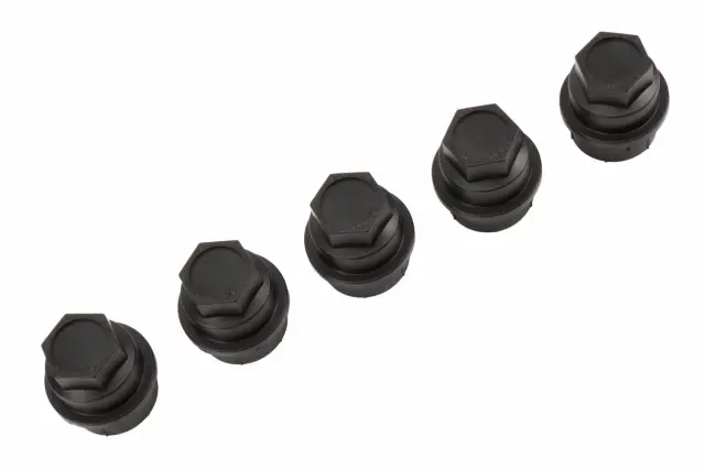 32-Piece Black Plastic Wheel Lug Nut Cap Set For Chevrolet, GMC, Cadillac Trucks & SUVs
