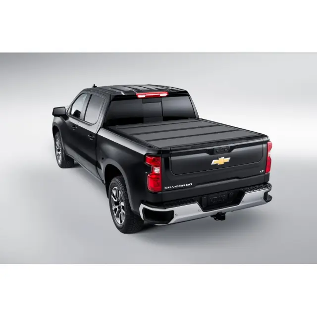 2019-2025 GM Bed Tonneau Cover By Revandreg;, Hard Folding