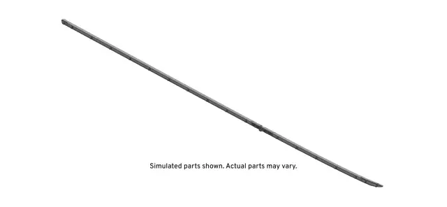 Passenger Side Center Pillar Lower Weatherstrip