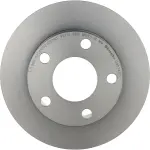 Brembo low-met brake pad and UV coated solid  brake disc kit