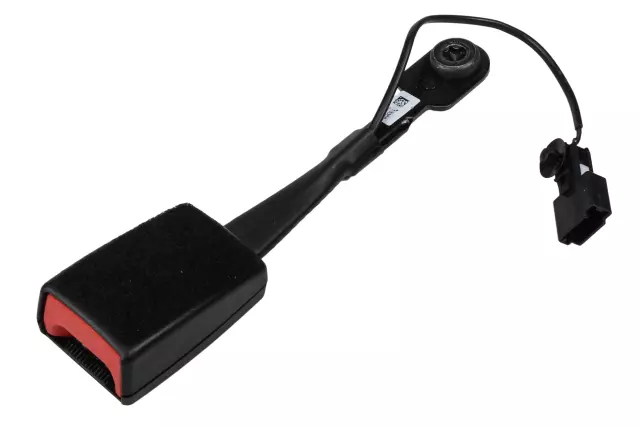 Jet Black Driver Seat Belt with Buckle