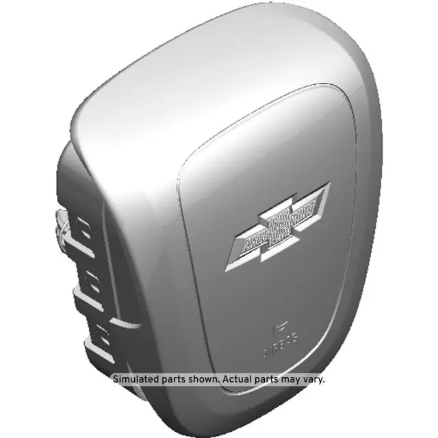 Black Steering Wheel Airbag